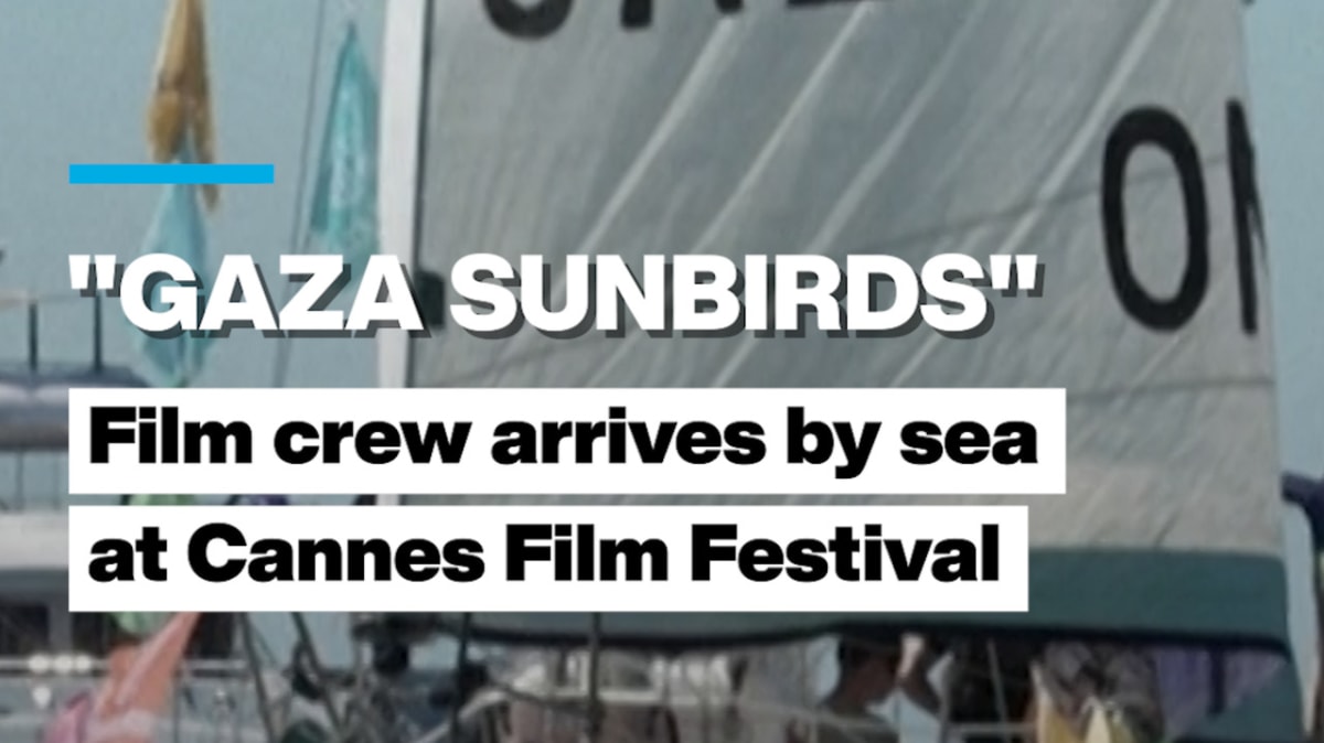 Gaza Amputee Cyclists Arrive by Boat at Cannes Festival