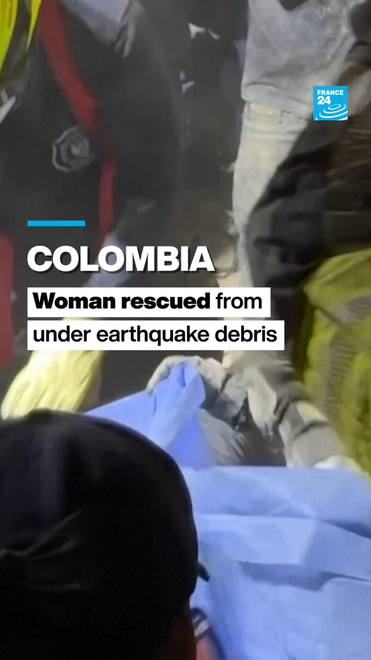 Woman Rescued After 36 Hours Under Colombia Earthquake Rubble - Image 2