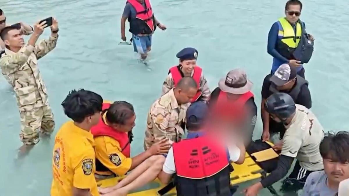 French Family Rescued After 16 Hours Adrift in Thai Waters