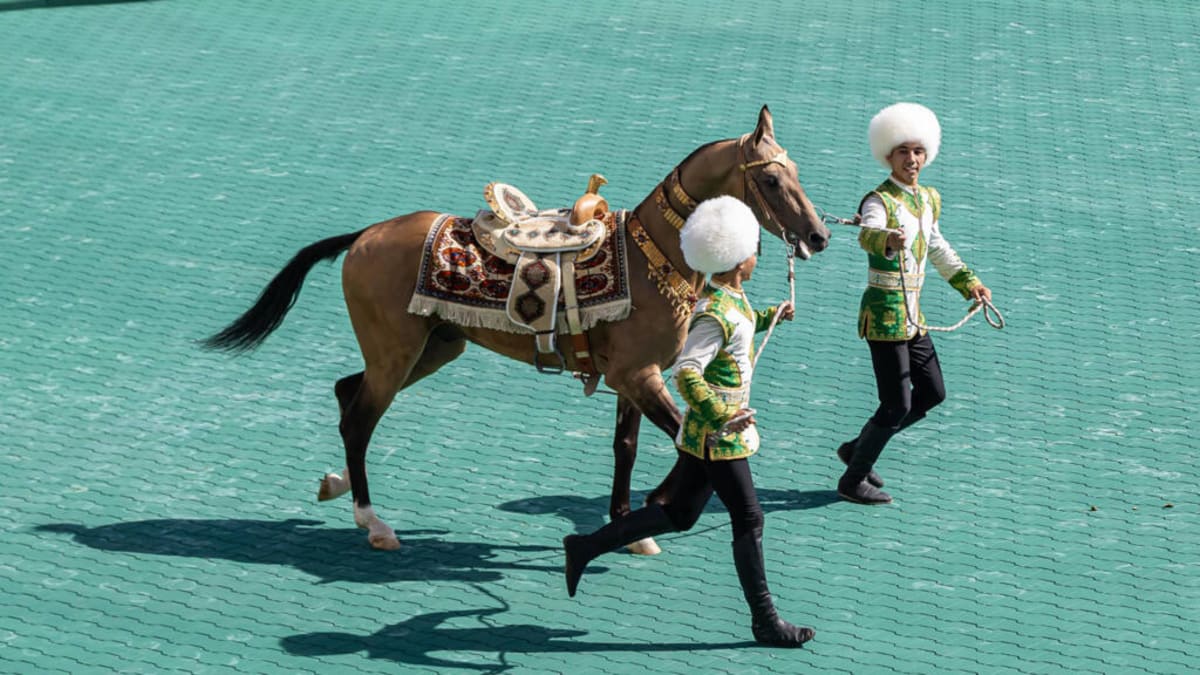 Turkmenistan's Golden Horses Get UNESCO Heritage Status - Image 2