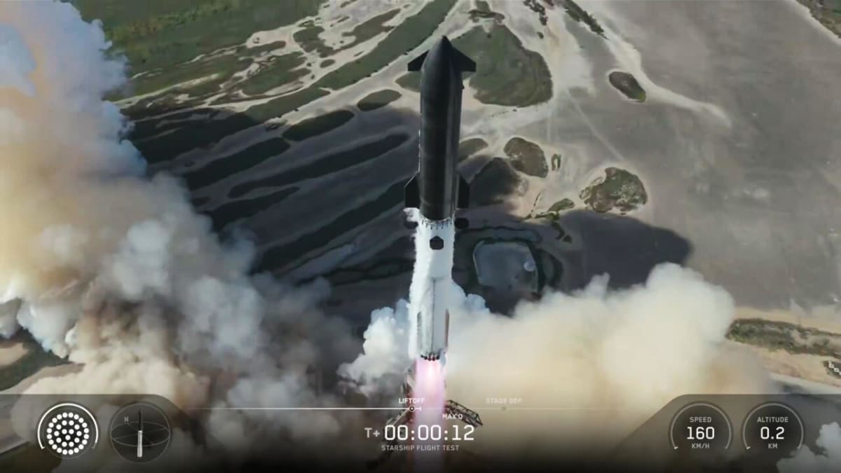 SpaceX Starship Completes First Intact Ocean Landing