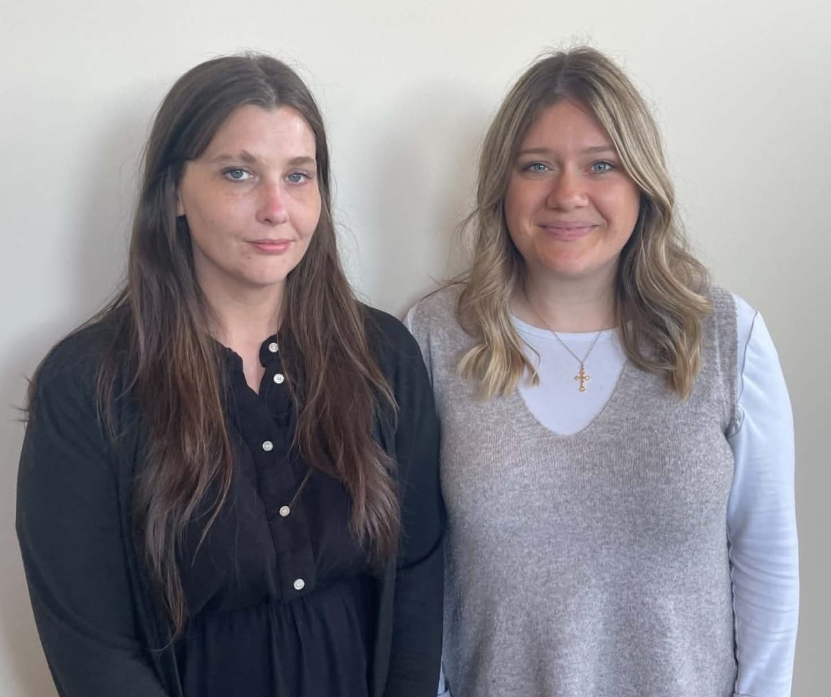Cassandra Kamaloski and Sabrina Ceresia, hosts of mental health recovery podcast