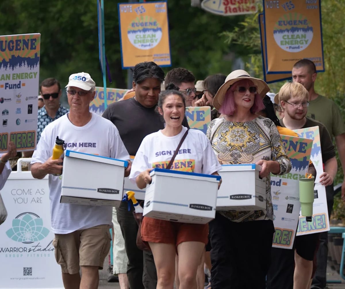 Eugene Residents Submit 14K Signatures for Clean Energy Fund - Image 2