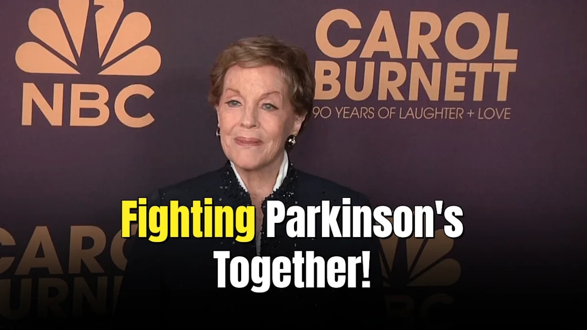 Julie Andrews speaking in video message to Parkinson's disease researchers and patients
