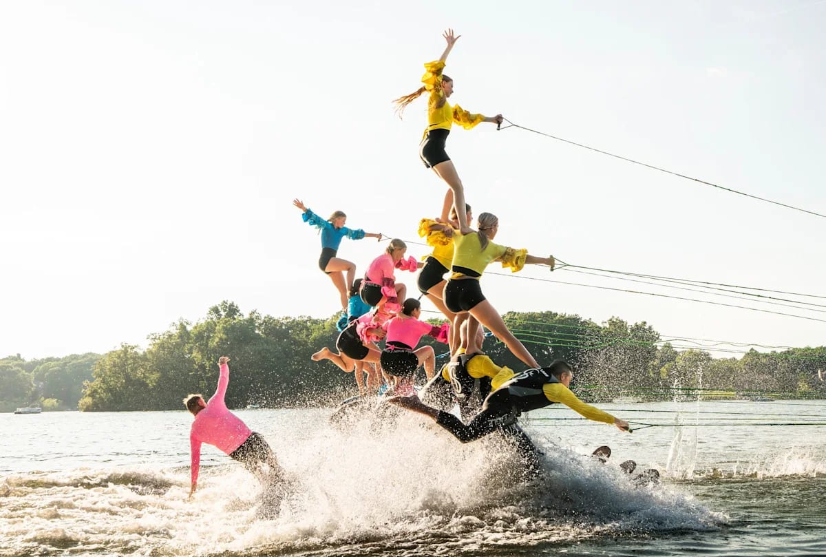 Michigan Water Ski Club Wows Crowds With Free Summer Shows