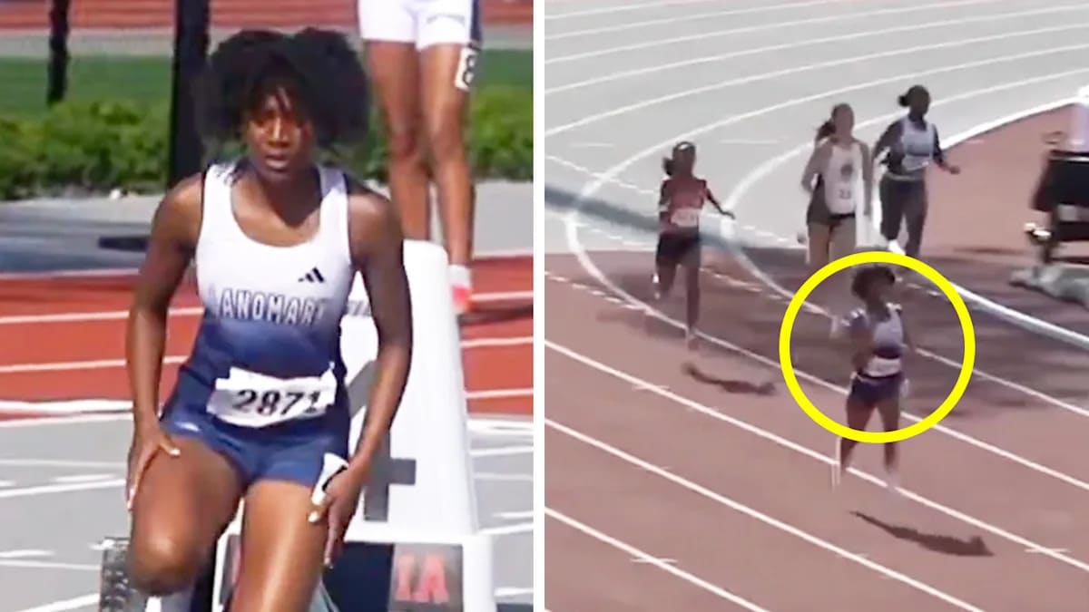 14-Year-Old Melanie Doggett Breaks 200m World Record