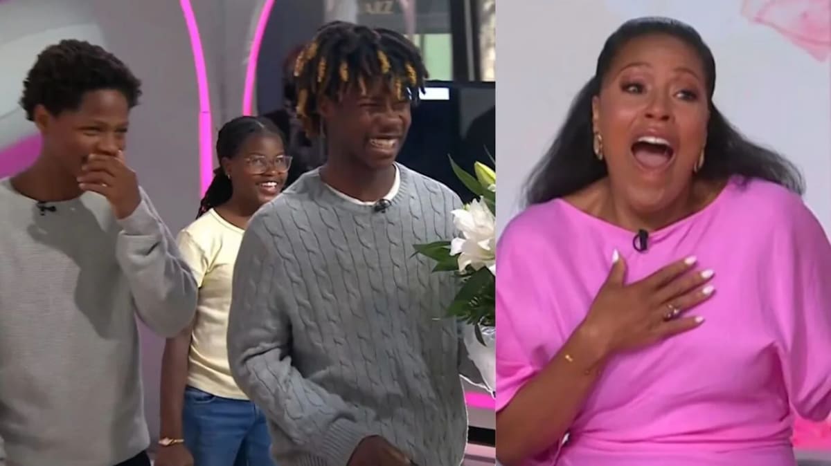 Today Host Surprised by 3 Kids at Book Launch - Image 4