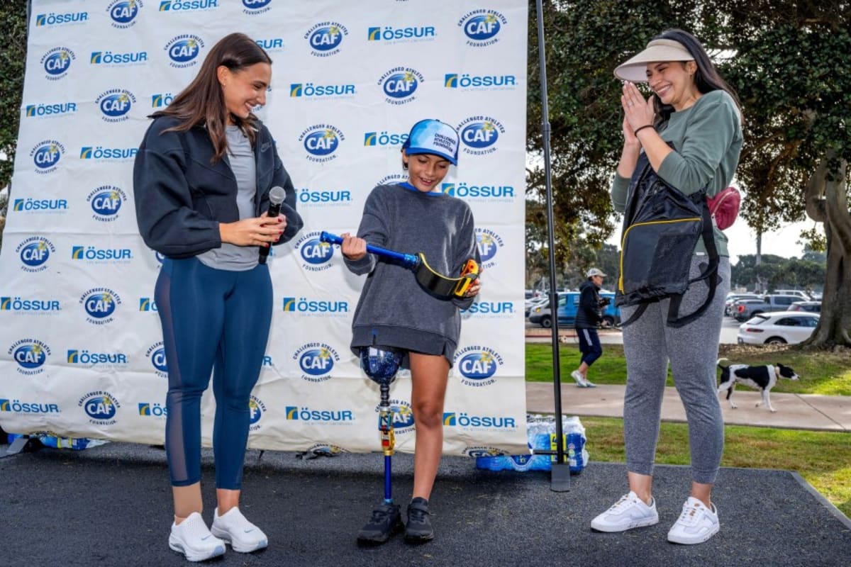 7-Year-Old Cancer Survivor Meets Paralympic Hero in San Diego