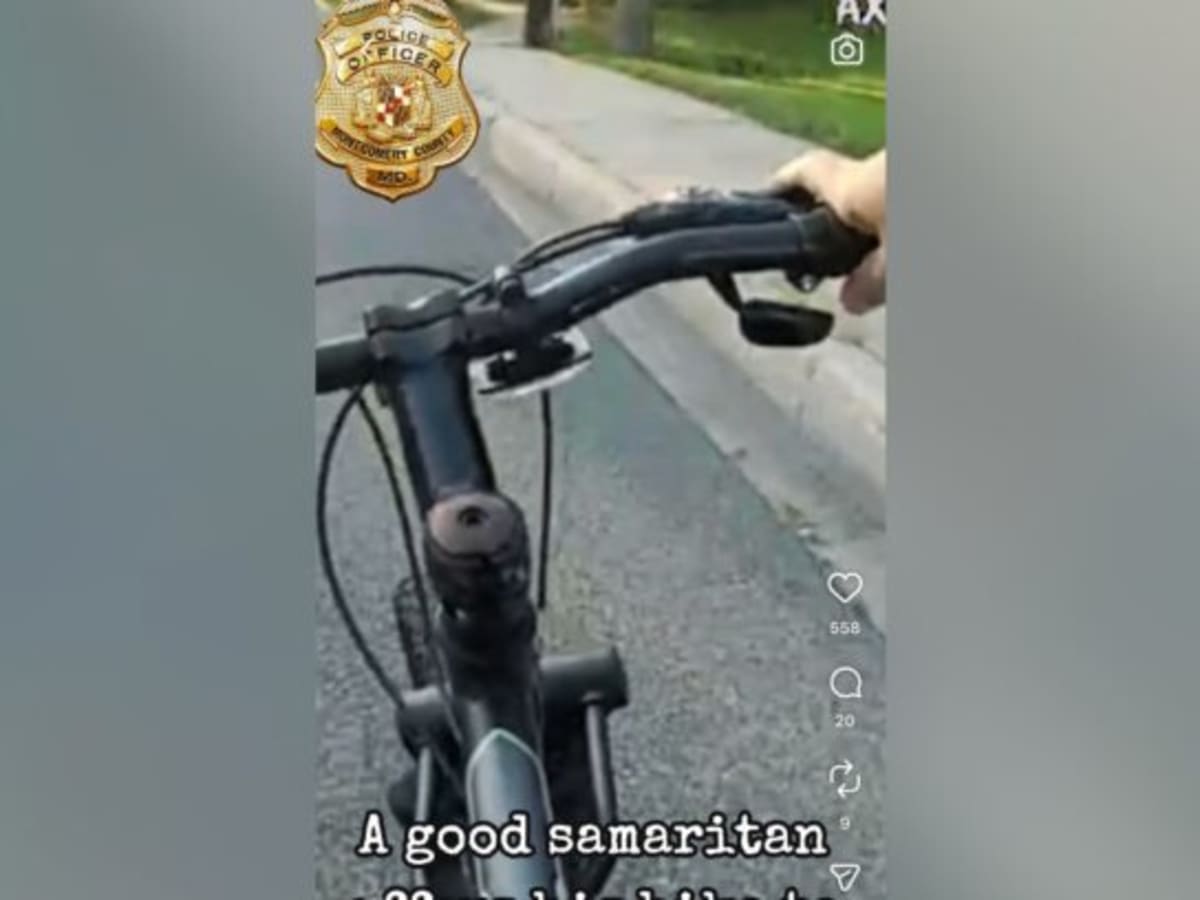 Cyclist Loans Bike to Maryland Officer to Catch Suspect - Image 2