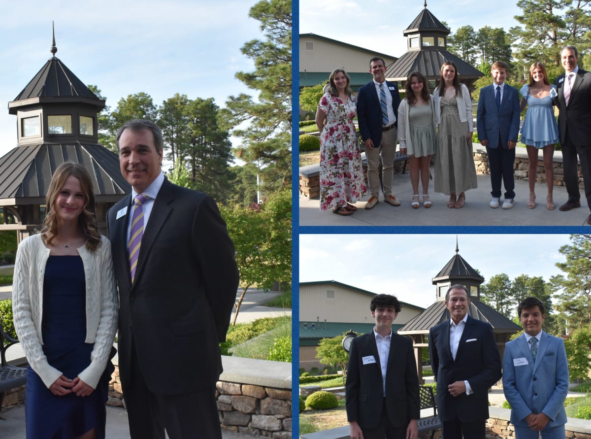 Students and families gather at O'Neal School's annual scholarship celebration ceremony