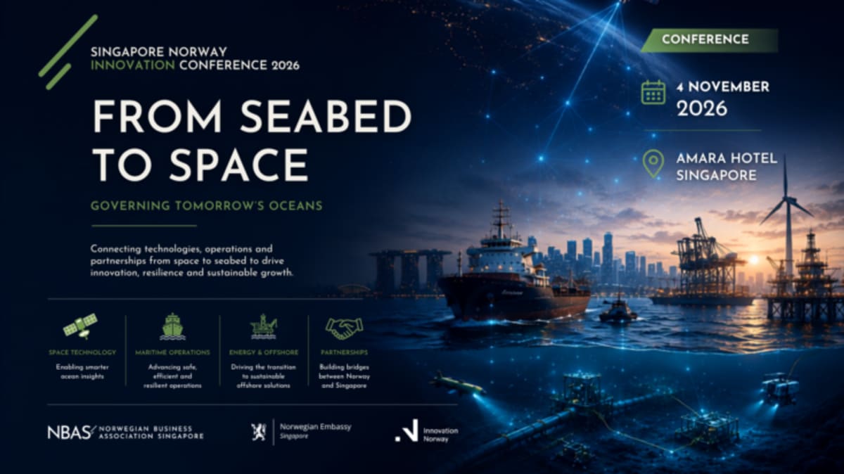 Singapore-Norway Summit Tackles Ocean Tech Innovation