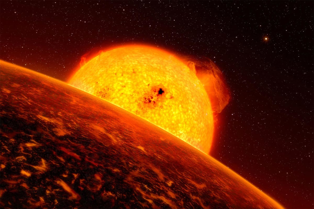 Webb Telescope Finds Lava Planet With Molten Ocean Atmosphere