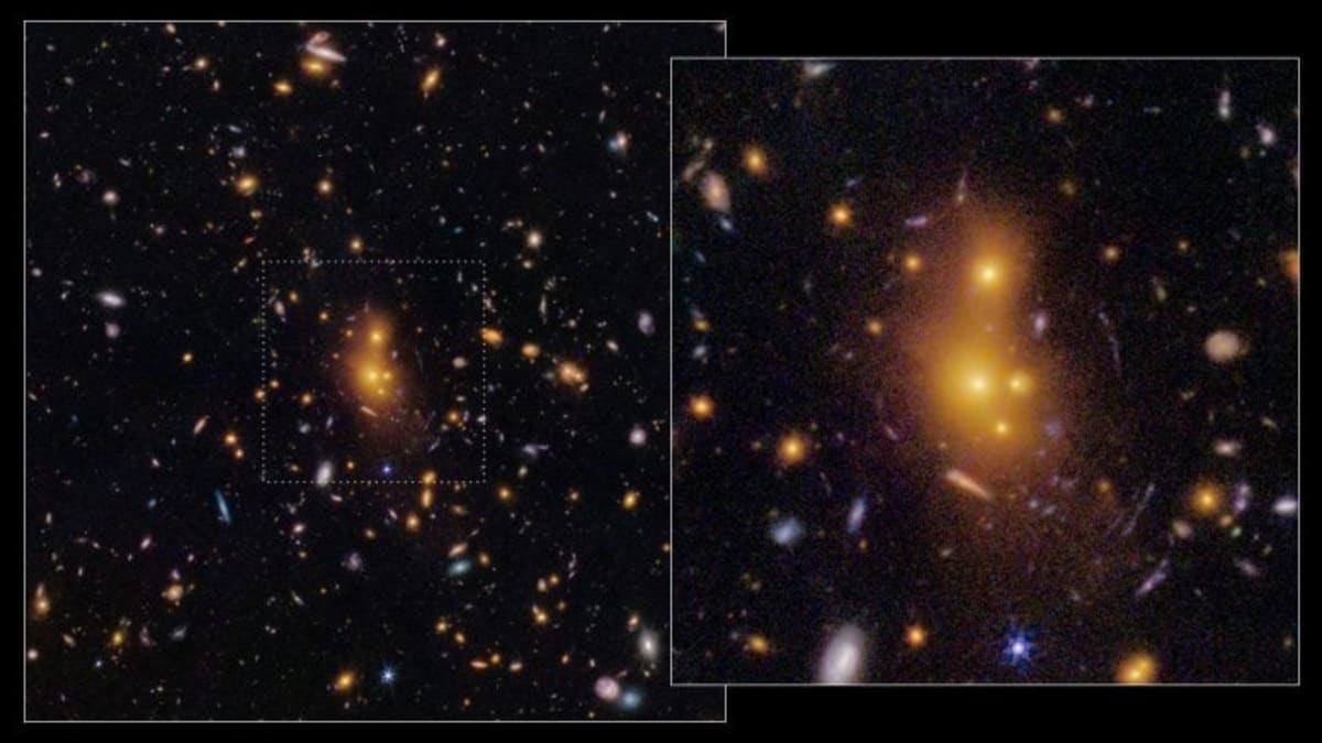 James Webb Telescope Finds Mystery Galaxy Cluster - Image 3