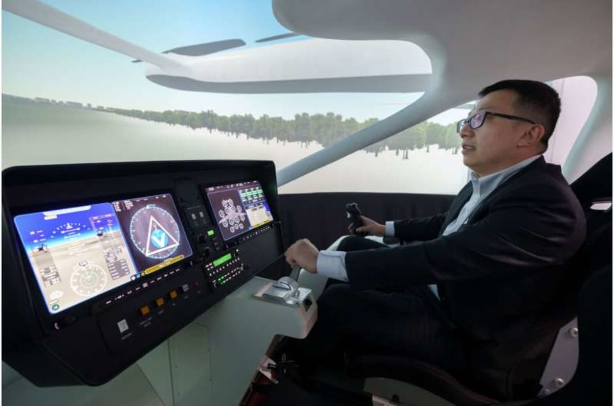 China's 10-Seat Electric Aircraft Takes Flight in Shanghai - Image 4