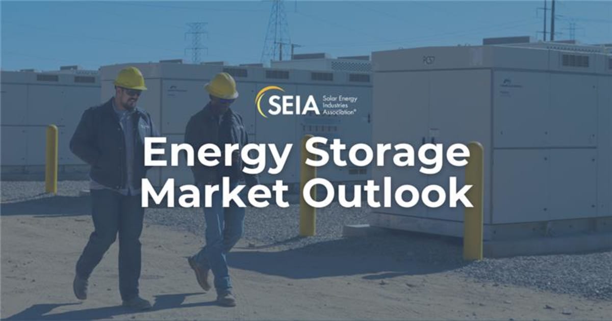 U.S. Energy Storage Hits Record 10 GWh in Q1 2024