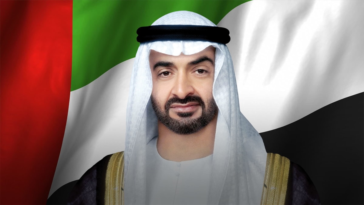 ** UAE President Sheikh Mohamed bin Zayed Al Nahyan celebrating youth contributions to innovation