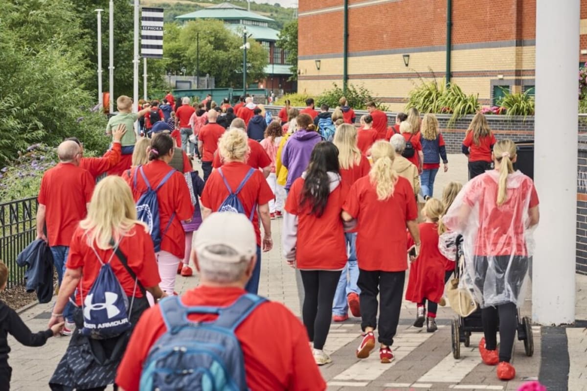 Sheffield's Red Shoe Walk Returns After Raising £10,000 - Image 3