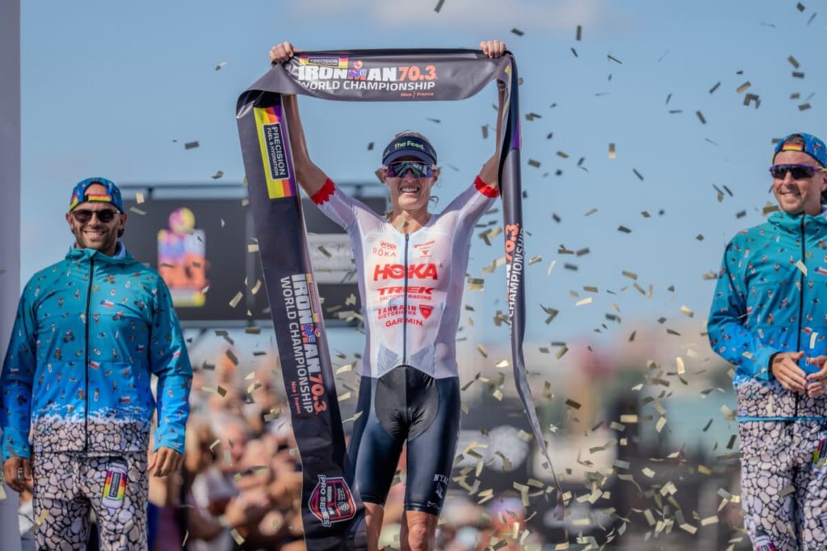 Taylor Knibb Wins Fourth 70.3 World Championship in France