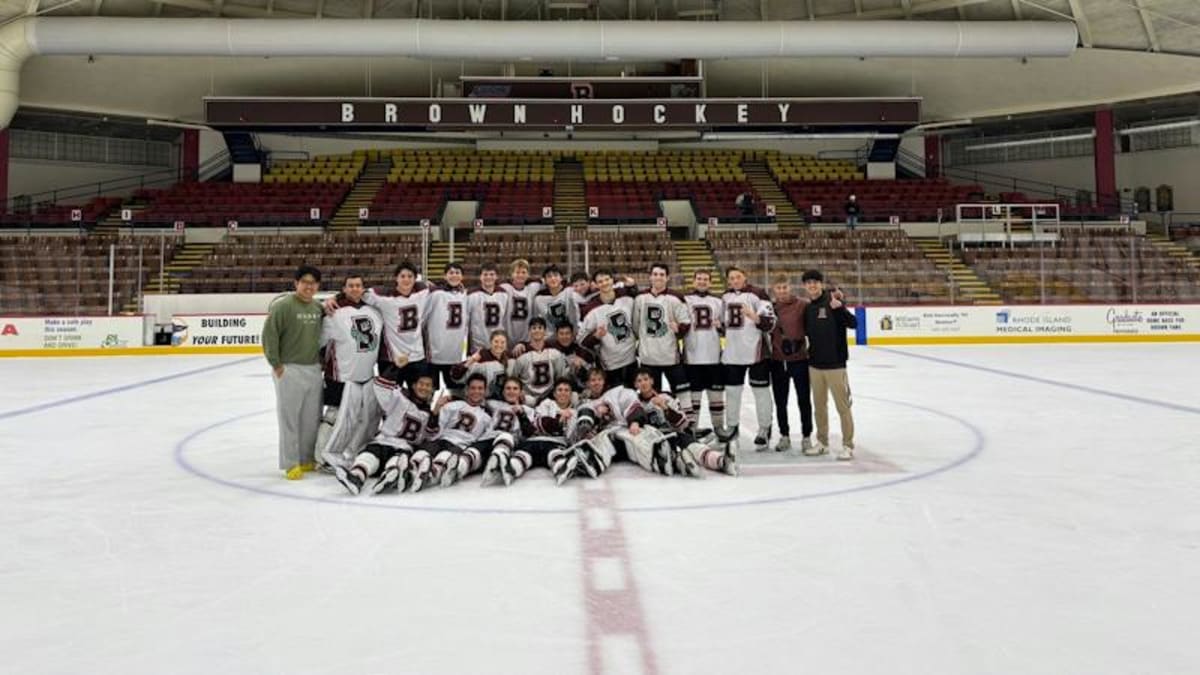 Brown Club Hockey Wins Ivy League Title in Comeback Season