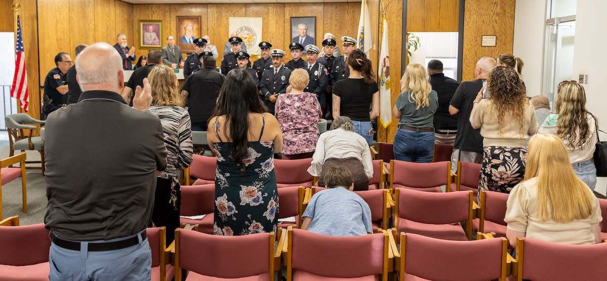 Burbank Firefighters Honored for Saving Lives in Blaze
