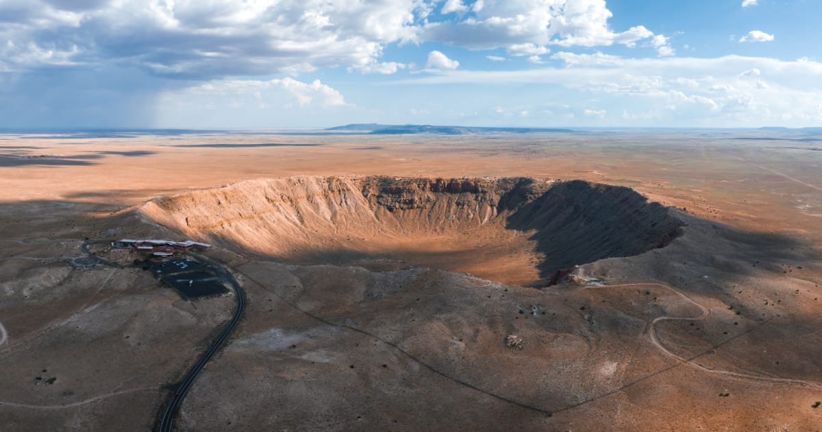 Arizona Family Owns Mile-Wide Crater After Failed Mining Quest