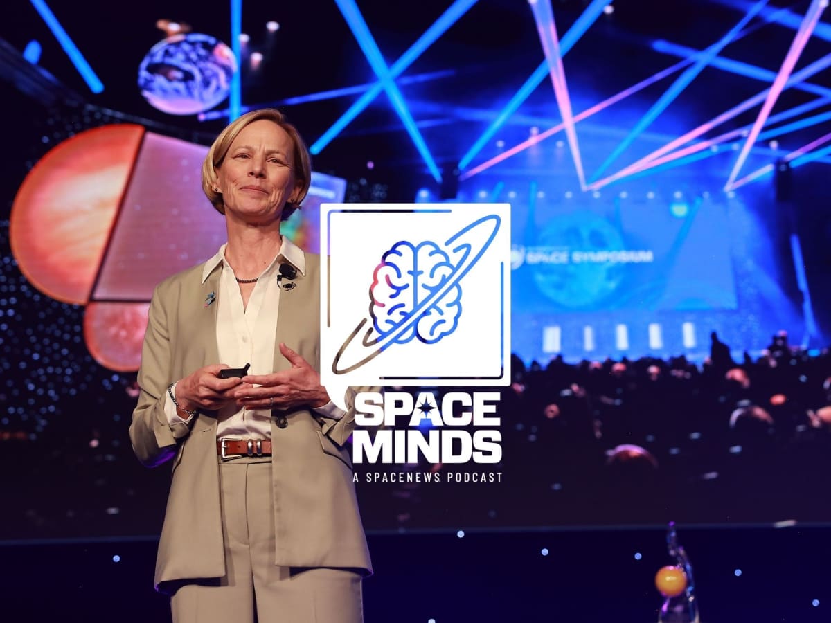 Space Foundation CEO Heather Pringle discussing international collaboration in space exploration programs