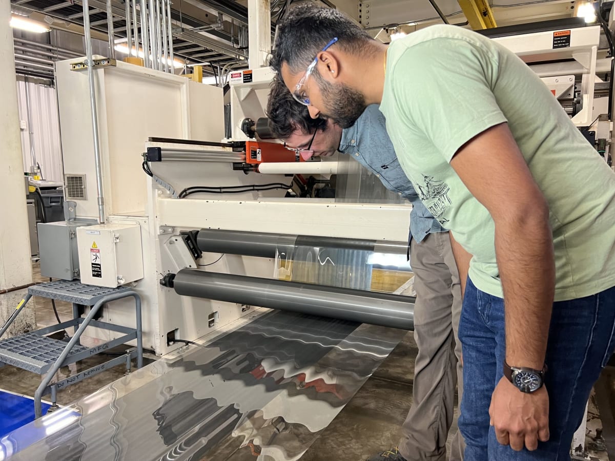 Lightweight flexible solar panel technology designed for satellites and space applications