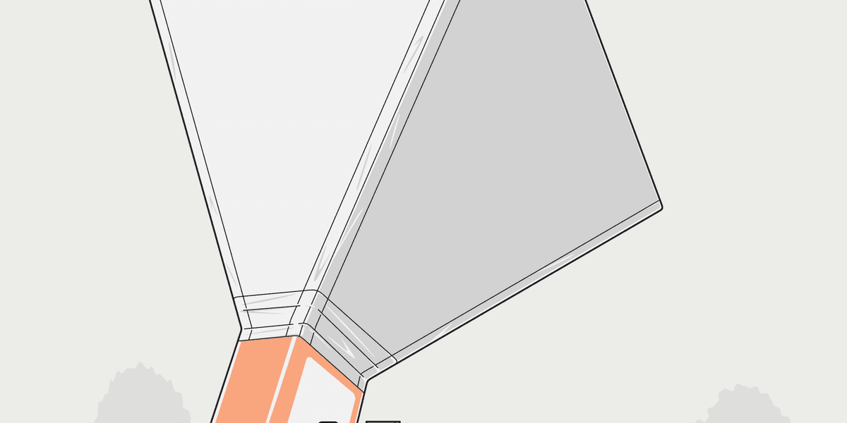 Homemade pyramidal horn antenna made from metal flashing and paint can pointed at night sky