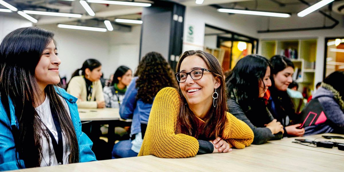 Mariana Costa, founder and president of Laboratoria nonprofit empowering women in technology