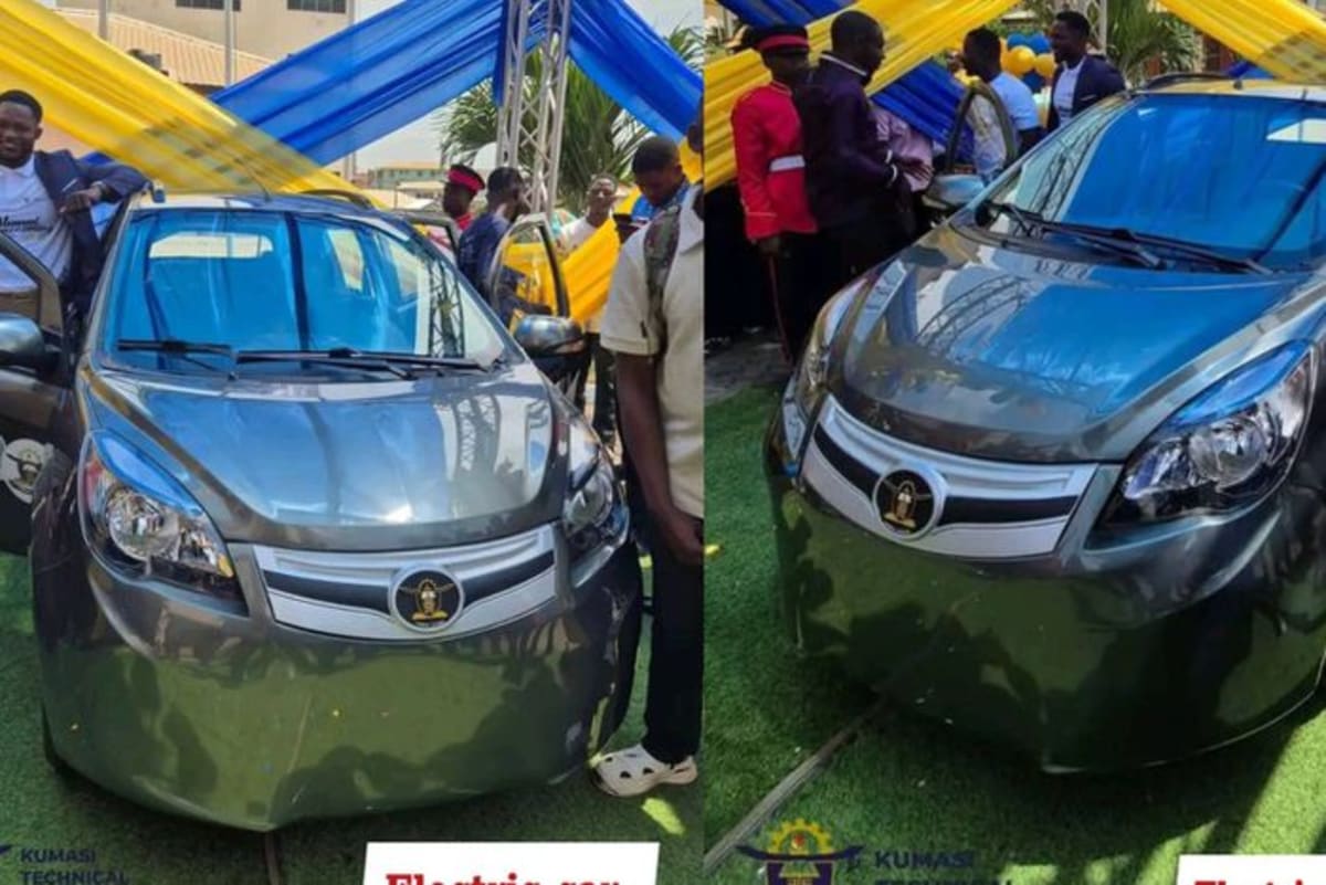 Ghana Students Build Electric Car That Charges While Driving - Image 3