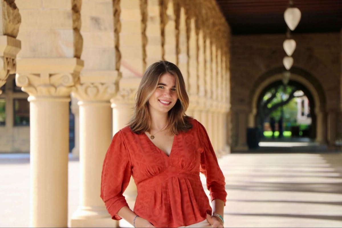 Heloise Hoffmann, Stanford bioengineering student researching cure for muscular dystrophy she has
