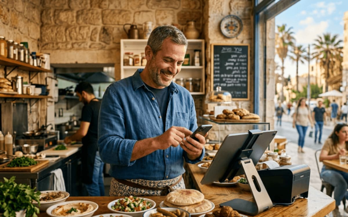 Israeli Falafel Shop Owner Automates With WhatsApp at 58 - Image 2