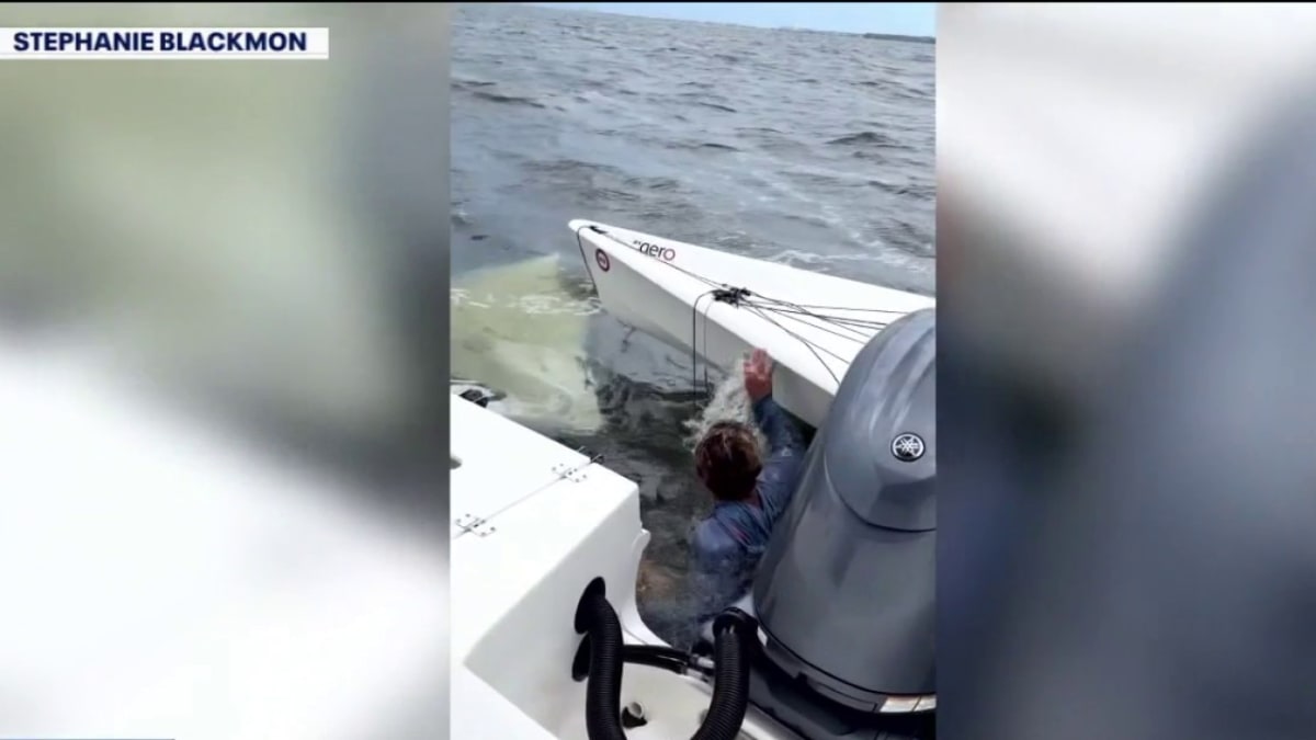 Tampa Boaters Rescue Sailor From Capsized Boat - Image 3