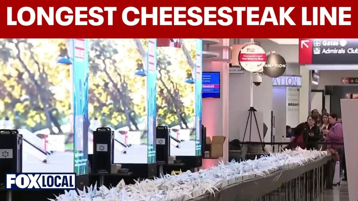 Philly Airport Sets Cheesesteak World Record with 1,291 Subs - Image 3