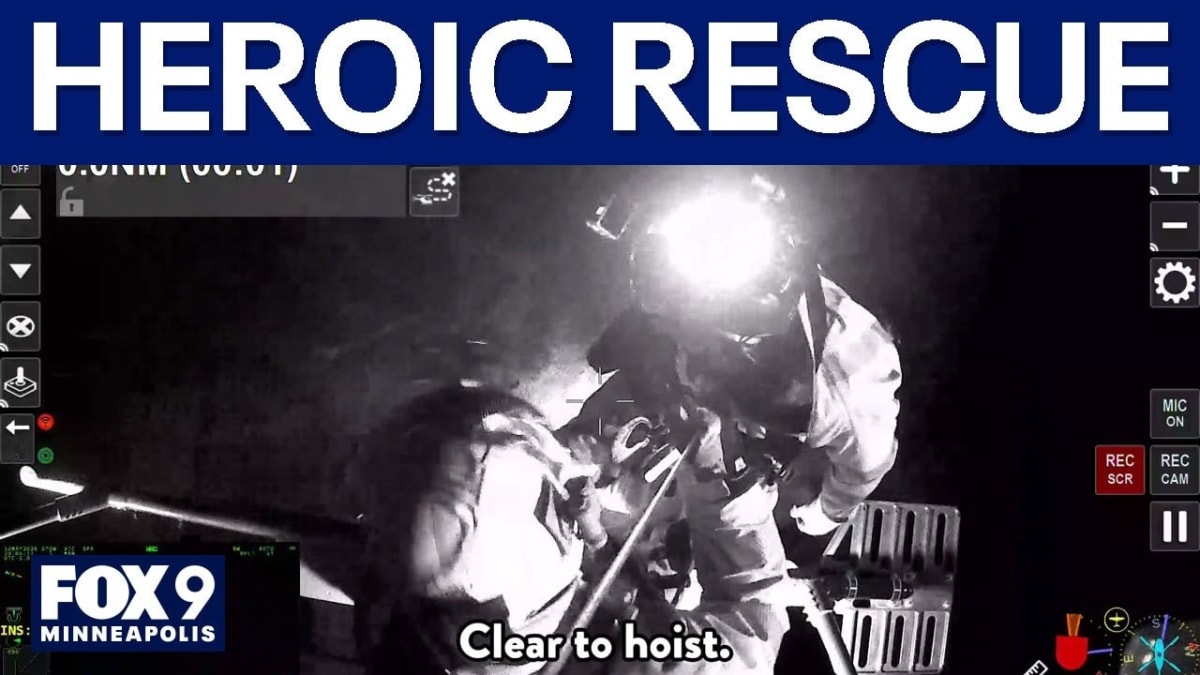 Minnesota Team's First Night Helicopter Rescue Saves Two - Image 3