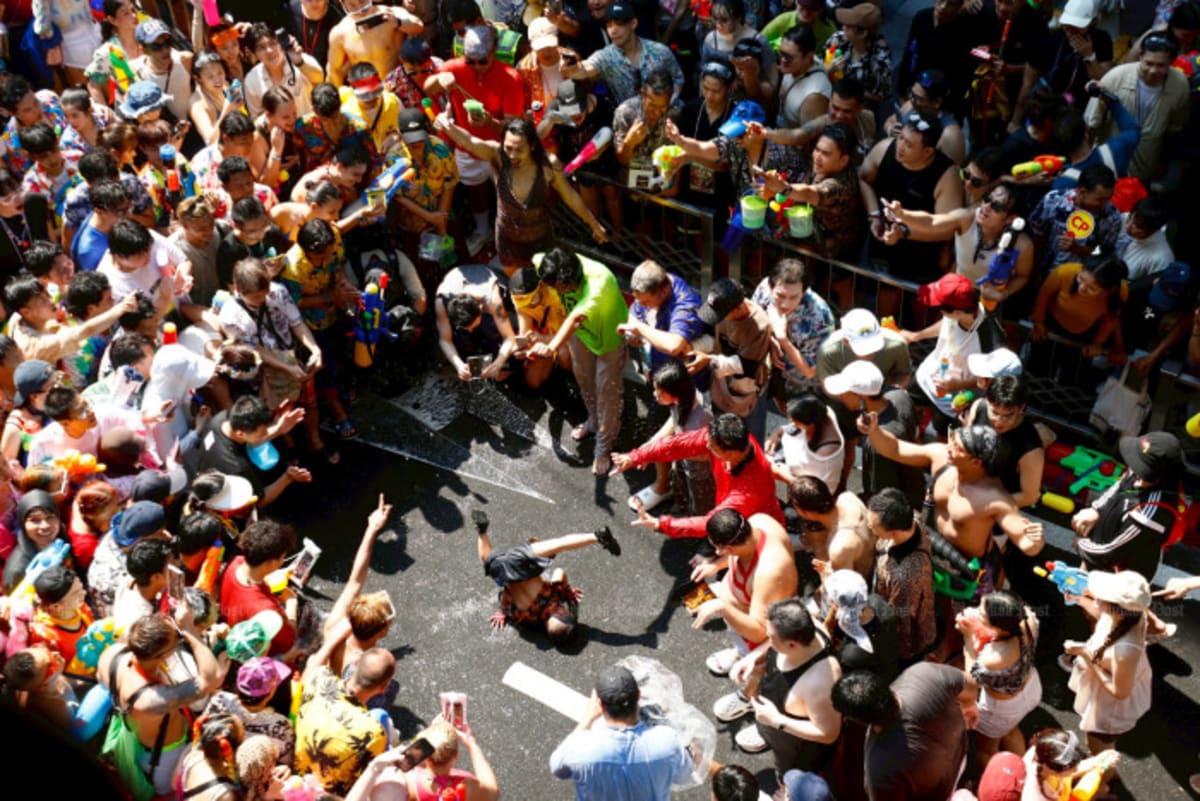 Bangkok's Songkran Festival Draws Record 650,000 Revelers
