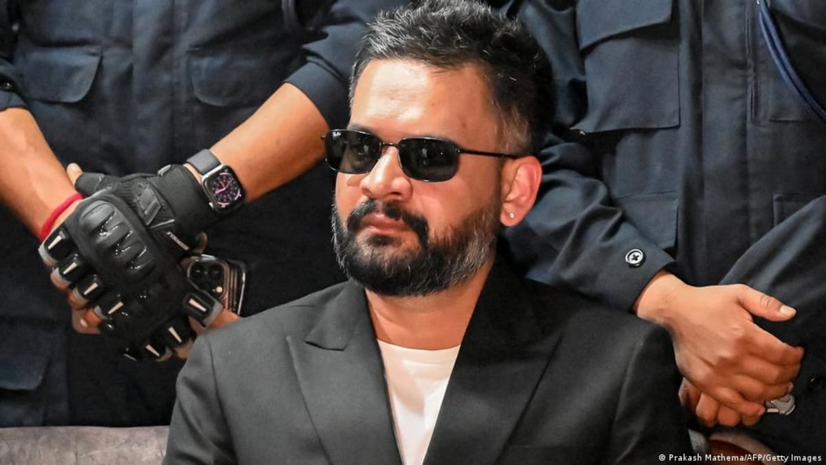 Balendra Shah celebrating election victory with young supporters in Kathmandu, Nepal