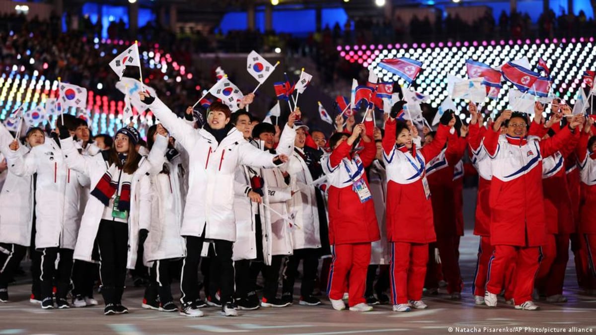 North and South Korean women's soccer players preparing for historic championship match