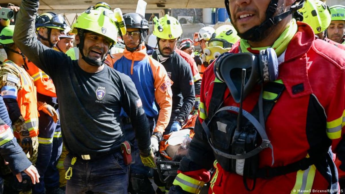 Man Rescued Alive 8 Days After Venezuela Earthquakes