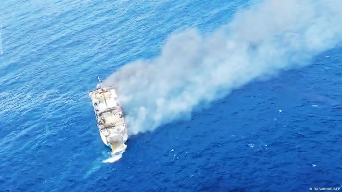All 130+ Passengers Rescued from Burning Bali Ferry