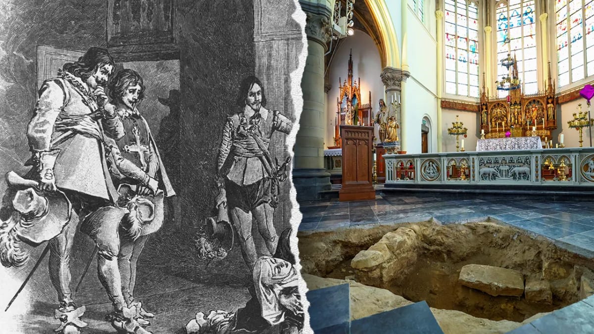 Famous Musketeer D'Artagnan May Be Found Under Church Altar