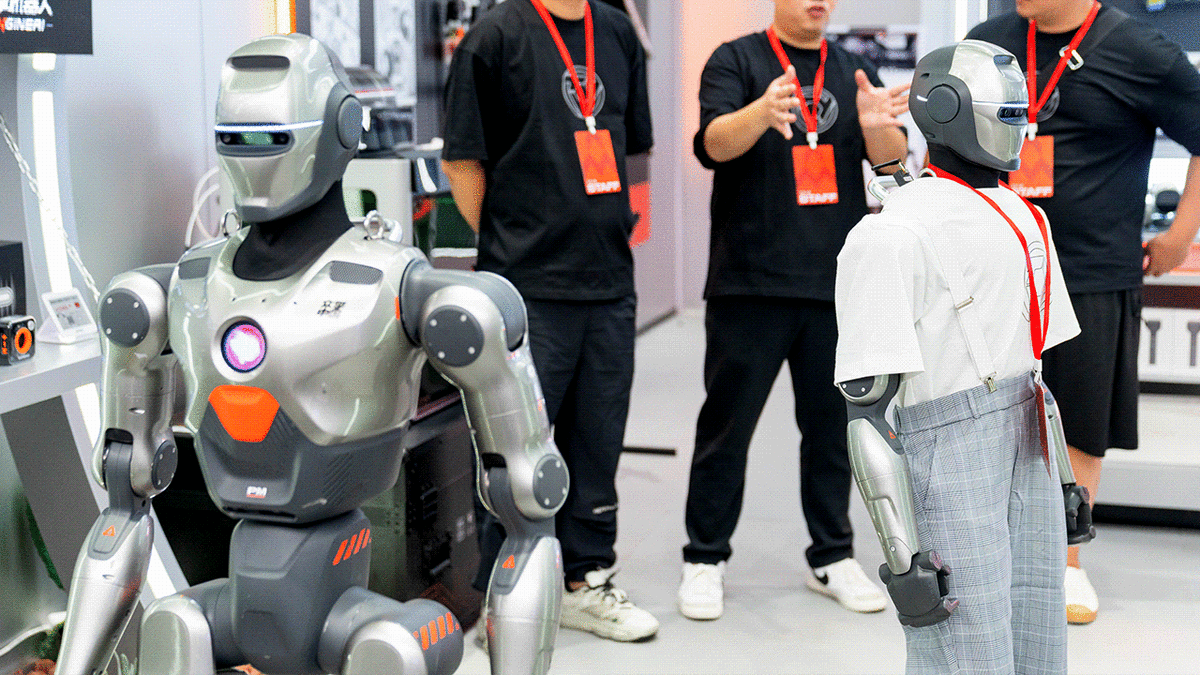 China's Compact Robot Recovers Balance After Being Pushed - Image 3