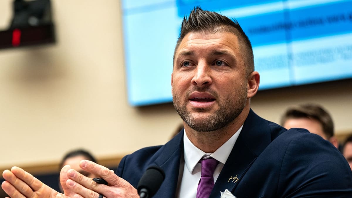 Tim Tebow Backs Bill to Rescue 89,000 Exploited Children