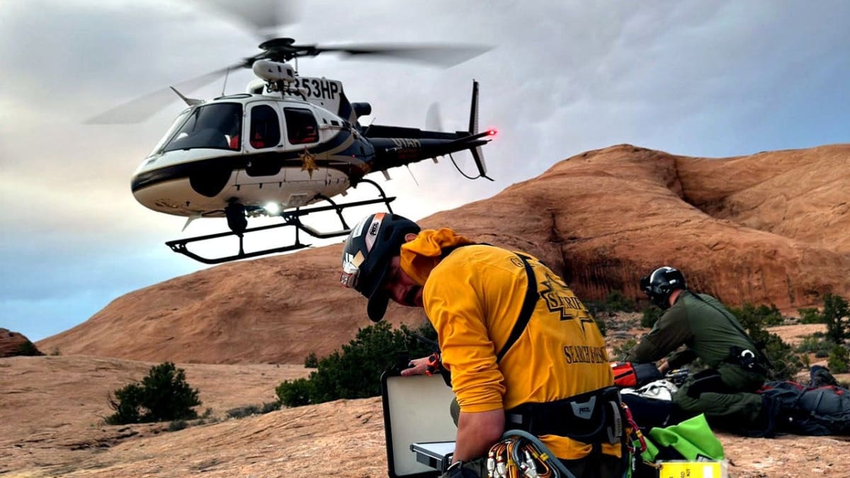 Utah Hiker Survives 70-Foot Fall Thanks to Quick Rescuers