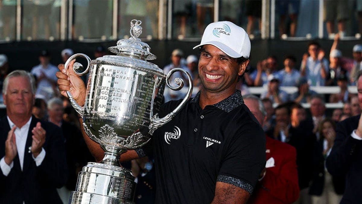 Aaron Rai Wins PGA Championship With Final-Round 65