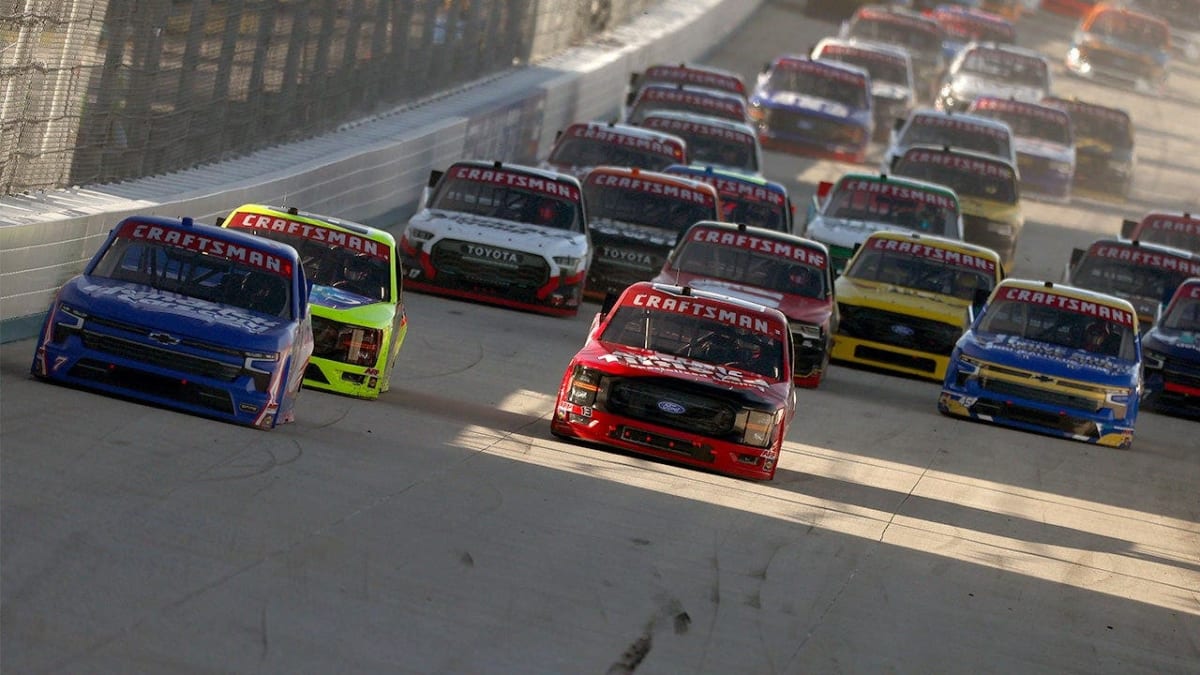 NASCAR Tire Carrier Saves Reporter From Runaway Pit Box