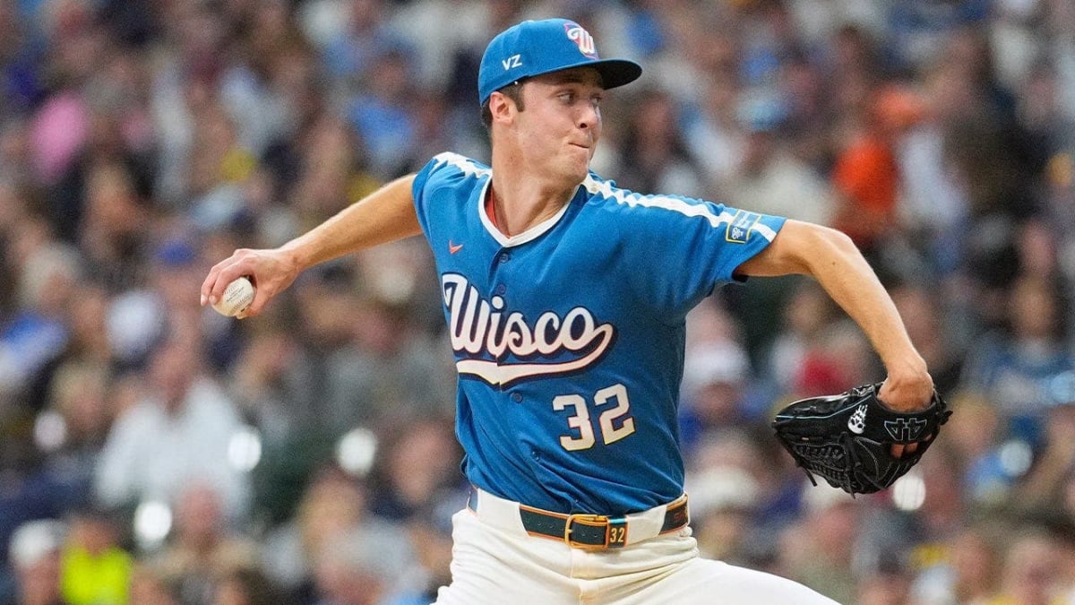 Brewers Pitcher Throws 105.5 MPH, Breaks Own Record