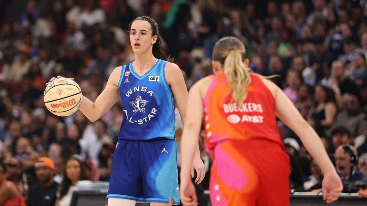 Team Spoon and Team Coop players competing during 2026 WNBA All-Star Game at United Center