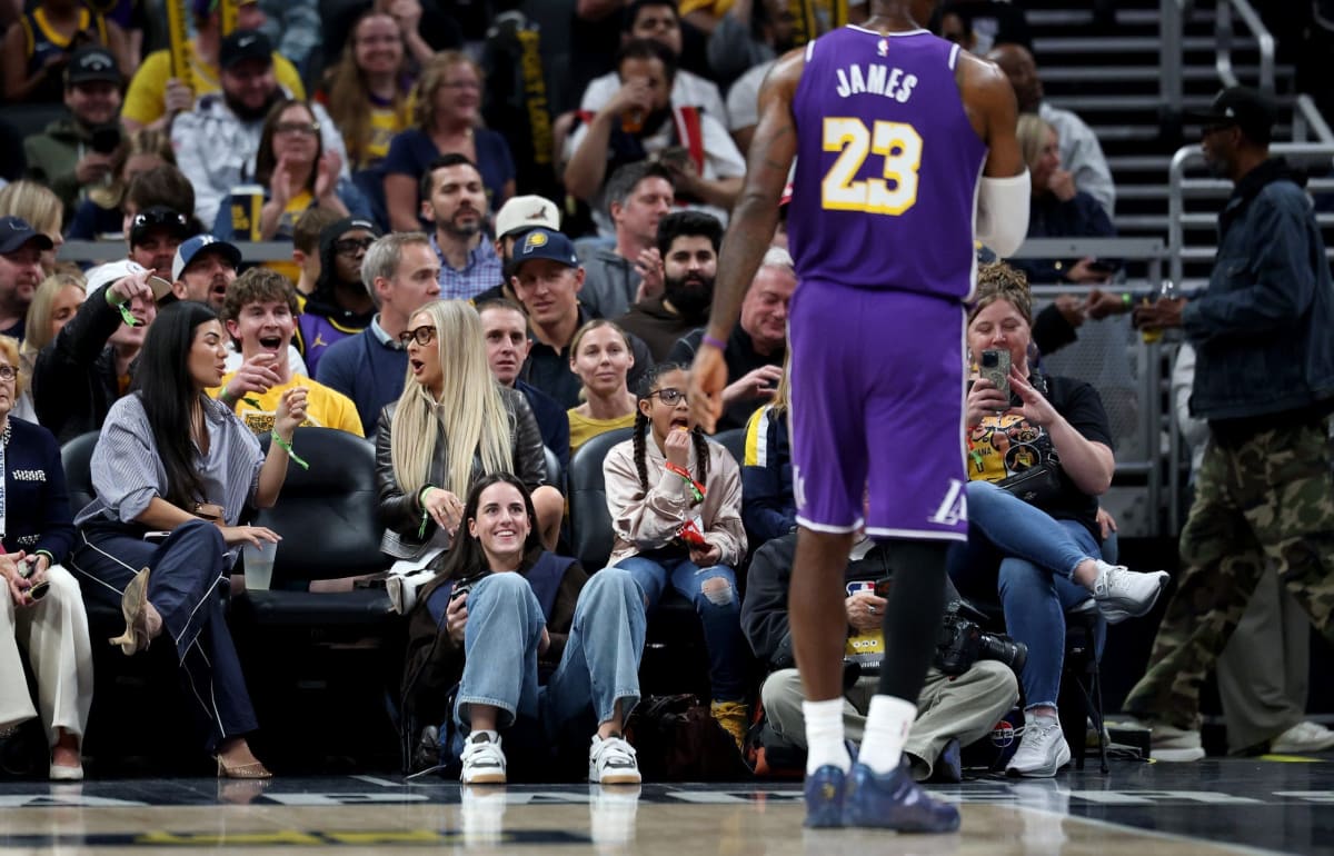 LeBron James Celebrates Caitlin Clark's 45-Point Record Game