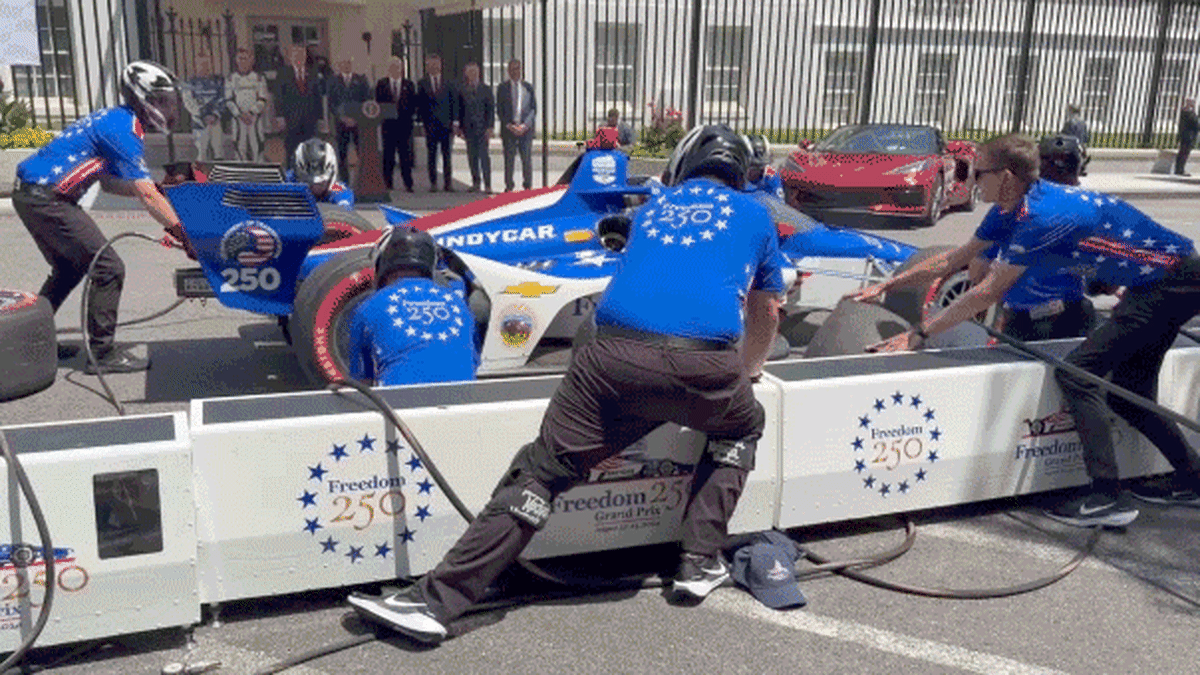 IndyCars Race DC Streets for America's 250th Birthday